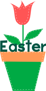 Easter Tulip Clip Art